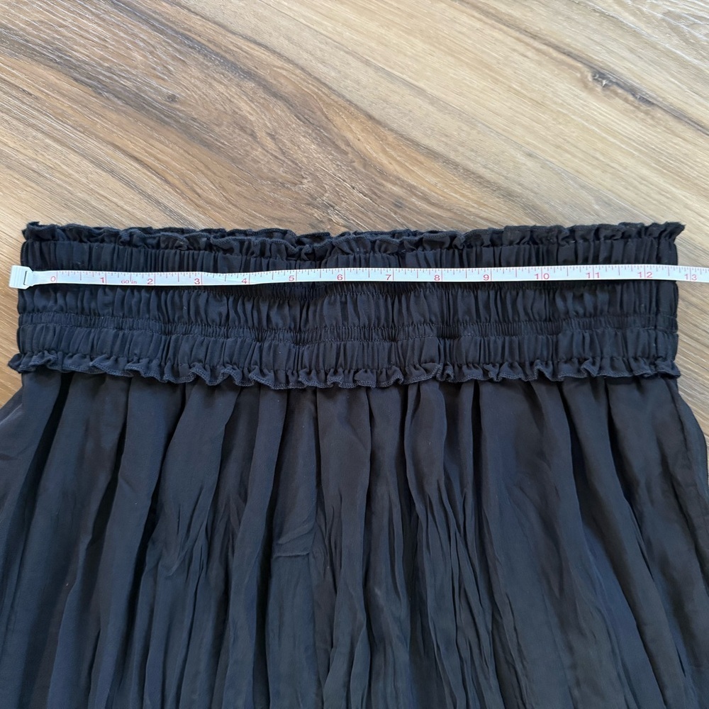 Alberto Makali Black Tiered Maxi Skirt - Picture 3 of 4